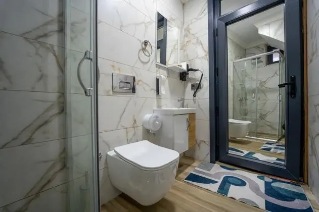 Jakuzili Bungalow , Dere Manzaralı, Şömineli ve Jakuzili