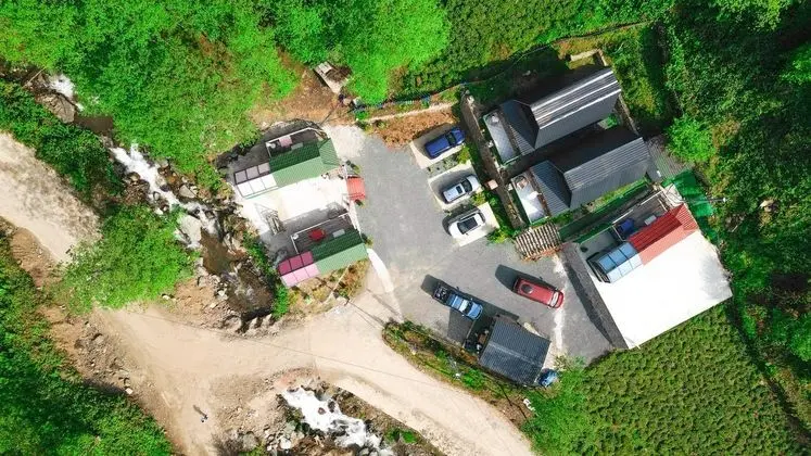 Jakuzili Bungalow , Dere Manzaralı, Şömineli ve Jakuzili