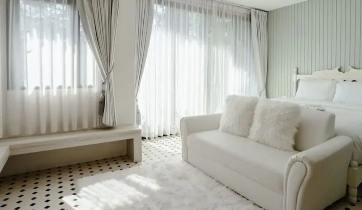 Deluxe Tek Büyük Yataklı Oda, Bahçe Manzaralı