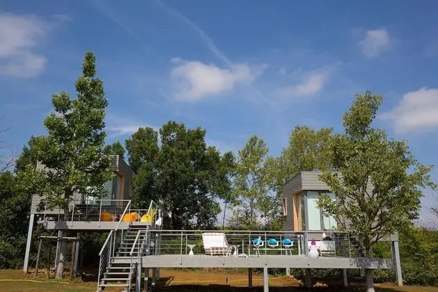 Deluxe Tek Büyük Yataklı Oda, Teras