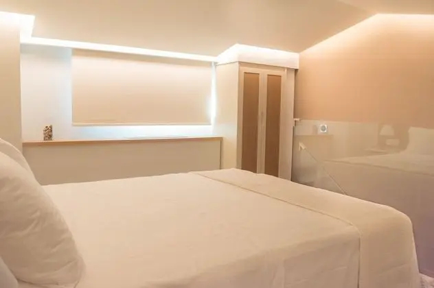 Two-store suite with attic