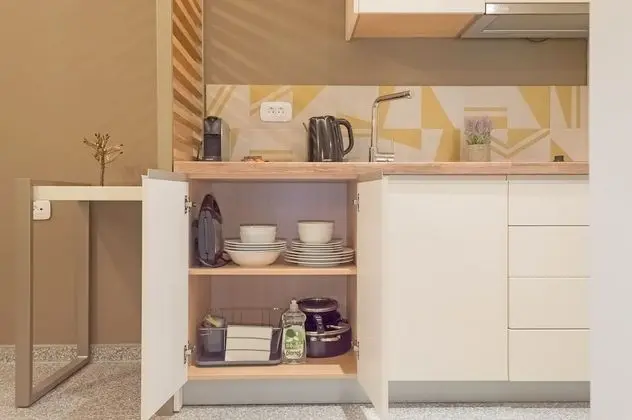 Two-store suite with attic