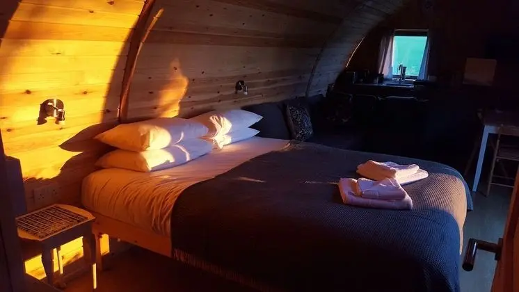 Luxury Kulübe, Banyolu/Duşlu, Deniz Manzaralı (Bass Rock Pod)