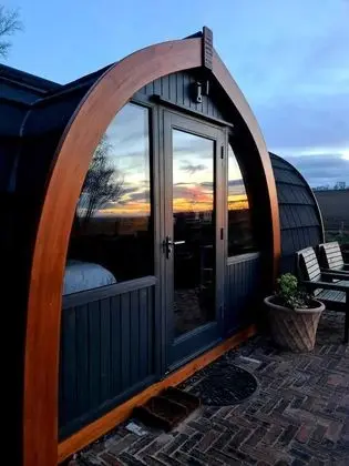 Luxury Kulübe, Banyolu/Duşlu, Deniz Manzaralı (Bass Rock Pod)