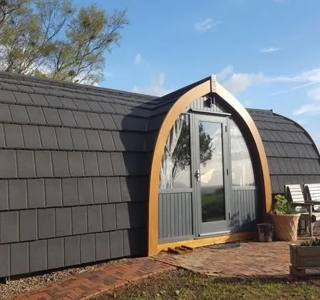 Luxury Kulübe, Banyolu/Duşlu, Deniz Manzaralı (Bass Rock Pod)