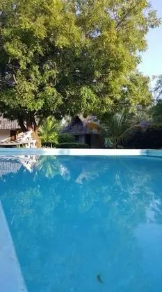 Standard Tek Büyük Yataklı Oda, Veranda, Havuz Manzaralı