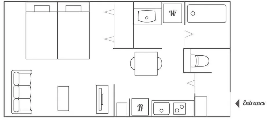 Stüdyo (with Sofa Bed)