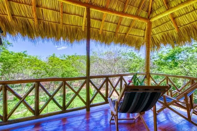 Deluxe Bungalov, 1 Yatak Odası, Bahçe Manzaralı, Bahçeli