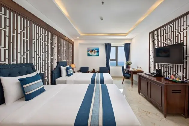 Deluxe Tek Büyük Yataklı Oda, Küvet, Okyanus Manzaralı