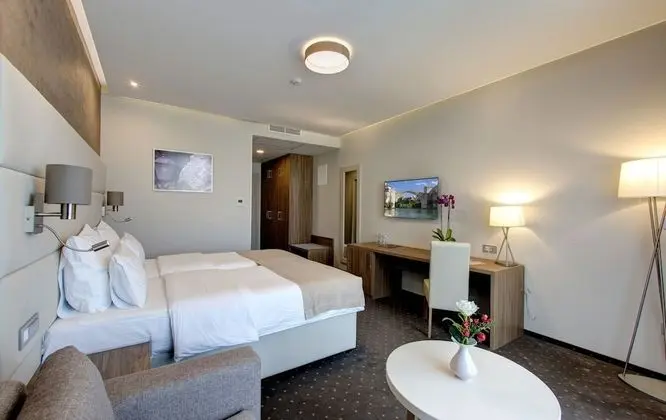 Deluxe Tek Büyük veya İki Ayrı Yataklı Oda, Balkon