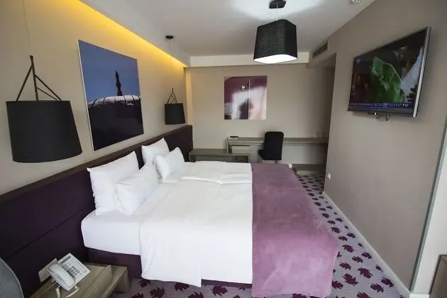Üç Kişilik Oda, Birden Çok Yatak, Balkon, Şehir Manzaralı