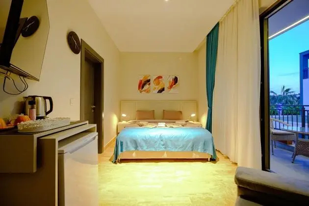 Çift Kişilik, Havuz ve Bahçe Manzaralı, Balkonlu