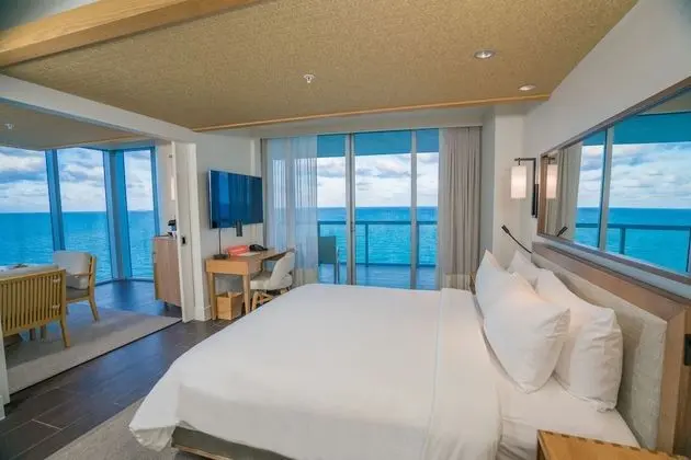 Süit, 1 Yatak Odası, Okyanusa Sıfır (King Bed)
