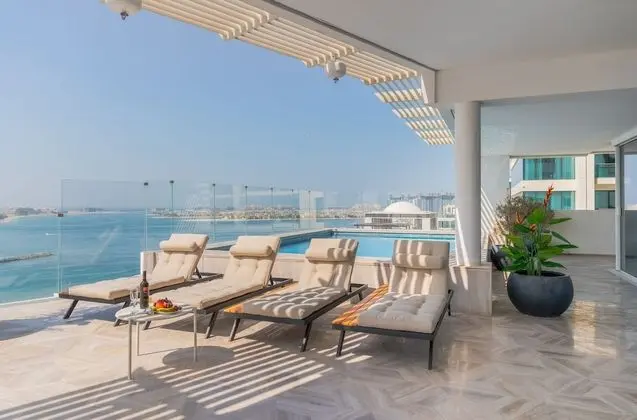 Luxury Çatı Katı Süiti (Penthouse), 3 Yatak Odası, Sigara İçilmez, Deniz Manzaralı