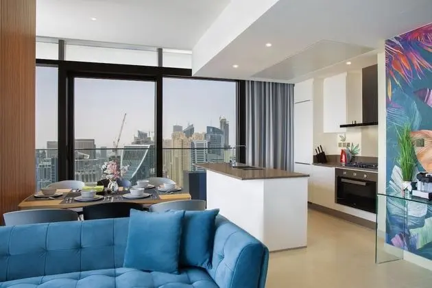 Premium Apart Daire, 3 Yatak Odası, Sigara İçilmez, Marina Manzaralı