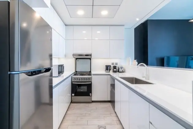 Premium Apart Daire, 2 Yatak Odası, Sigara İçilmez, Havuz Manzaralı