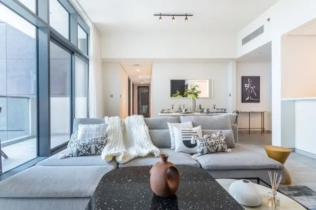 Premium Apart Daire, 2 Yatak Odası, Sigara İçilmez, Havuz Manzaralı