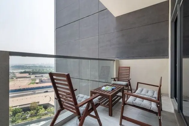 Premium Apart Daire, 2 Yatak Odası, Sigara İçilmez, Havuz Manzaralı