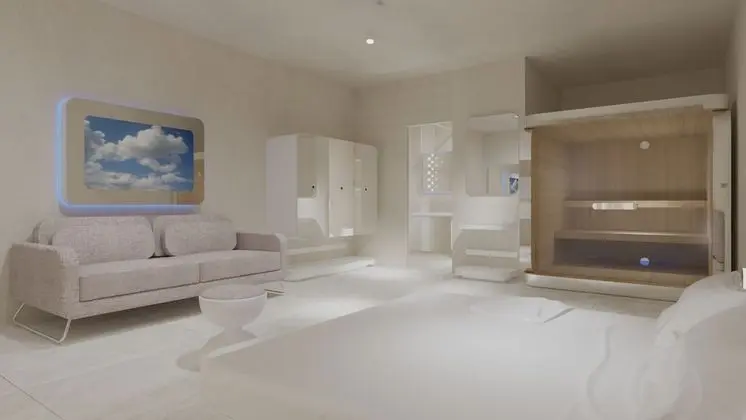 Junior Stüdyo Süit, Sauna, Kısmi Deniz Manzaralı