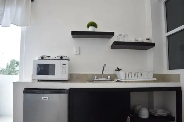 Junior Süit, 2 Çift Kişilik Yatak, Buzdolabı ve Mikrodalga