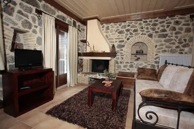 Süit, Şömine, Dağ Manzaralı