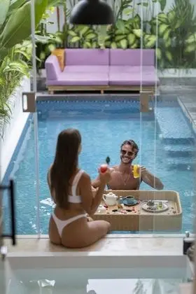 Villa, 2 Yatak Odası, Kişiye Özel Havuzlu (Bathub)