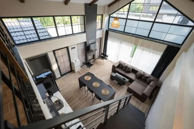 Villa 3+1 Oda, Orman veya Havuz Manzaralı, Jakuzili ve Özel Bahçeli