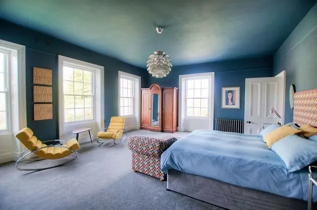 Luxury Tek Büyük Yataklı Oda, 1 En Büyük (King) Boy Yatak, Küvet, Tepe Manzaralı (Cedar)