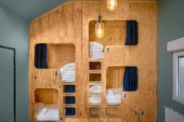 Bed in dormitory
