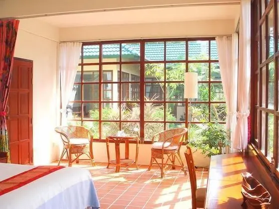 Standard Tek Büyük veya İki Ayrı Yataklı Oda, Bahçe Manzaralı (A Room)