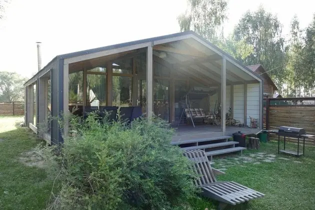 Kır Evi, 1 Yatak Odası, Avlu Manzaralı (Panorama 1)