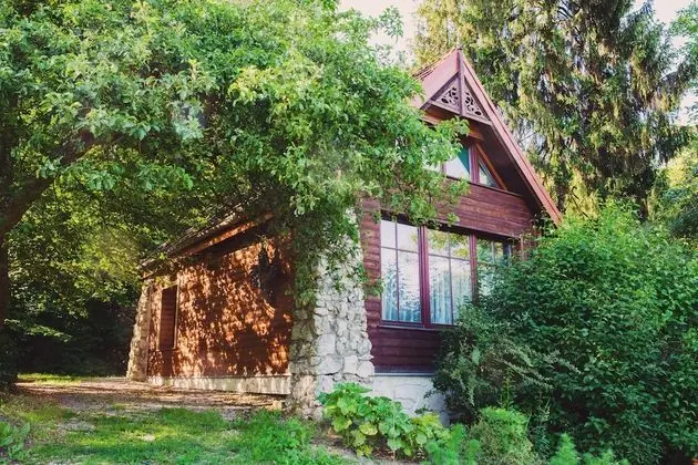 Romantic Dağ Evi, 1 Yatak Odası, Bahçe Manzaralı (DOMEK)