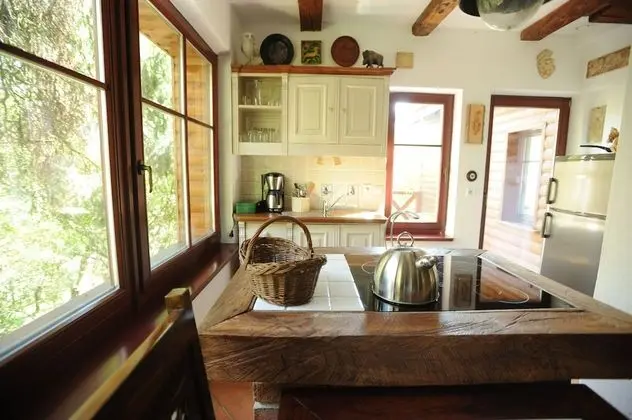 Romantic Dağ Evi, 1 Yatak Odası, Bahçe Manzaralı (DOMEK)