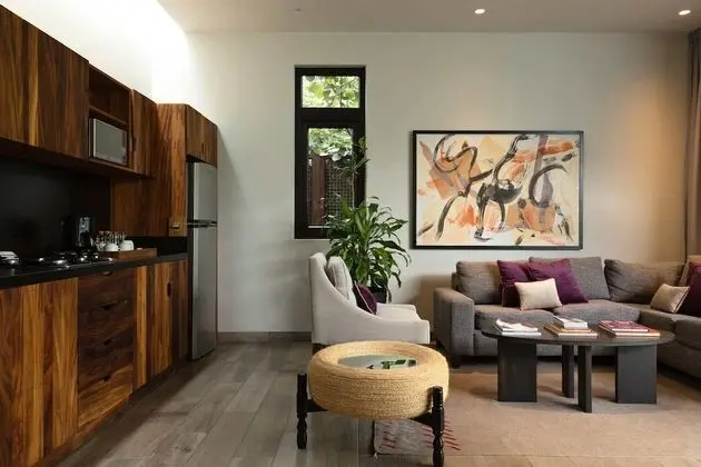 Deluxe Oda, 1 En Büyük (King) Boy Yatak ve Çekyat, Balkon, Bahçe Manzaralı