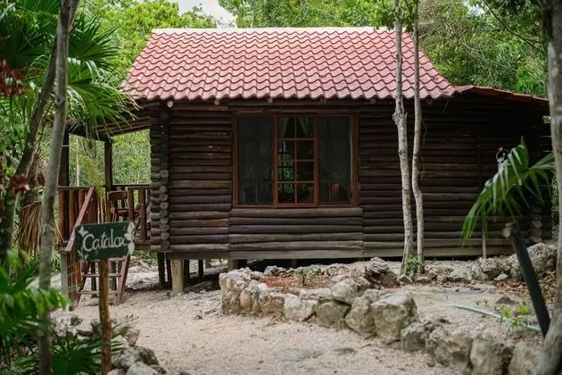 Kulübe, 2 Çift Kişilik Yatak, Bahçe Manzaralı