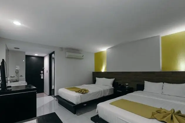 Deluxe Oda, 2 Çift Kişilik Yatak