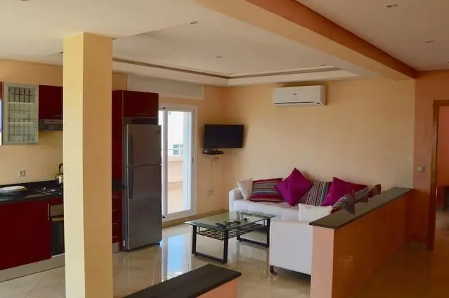 Panoramic Çatı Katı Süiti (Penthouse), 2 Yatak Odası, Liman Manzaralı, Plaj Kenarı