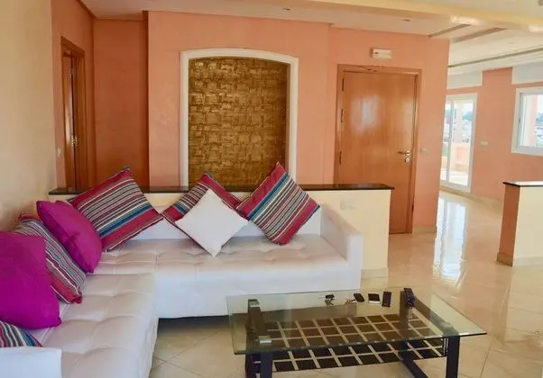 Panoramic Çatı Katı Süiti (Penthouse), 2 Yatak Odası, Liman Manzaralı, Plaj Kenarı