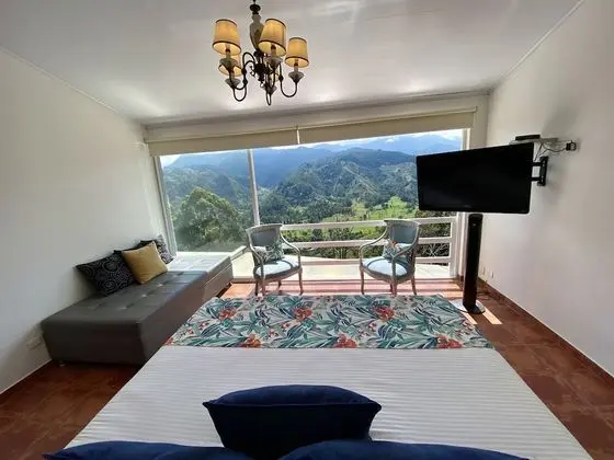 Superior Tek Büyük Yataklı Oda, Dağ Manzaralı (Mirador de los Andes)