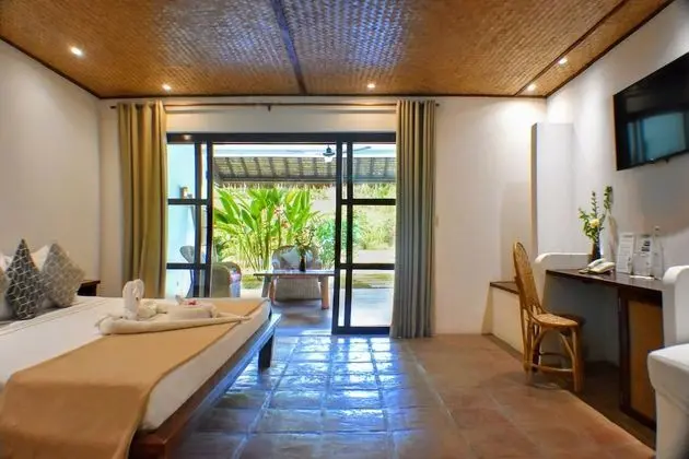 Deluxe Tek Büyük Yataklı Oda, Veranda