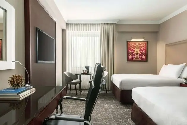 Deluxe Oda, 2 Çift Kişilik Yatak