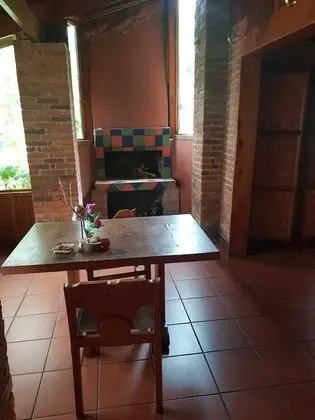 Romantic Kulübe, 1 Büyük (Queen) Boy Yatak, Şömine, Bahçe Manzaralı