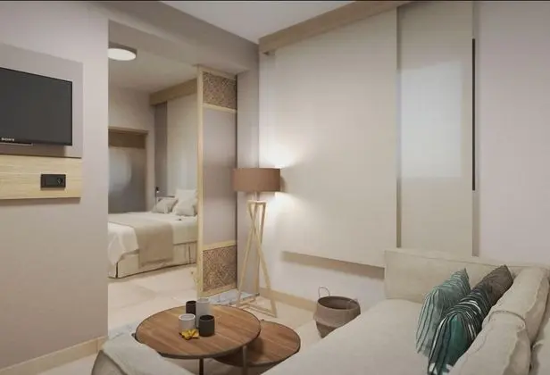 Deluxe Bungalov, Bahçe Manzaralı