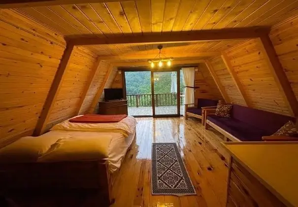 Family Bungalov, 2 Yatak Odası, Bahçe Manzaralı, Yamaçta