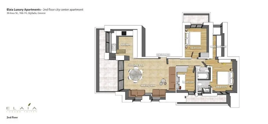 Mint - Elaia Luxury 2nd Floor City Center Apartment