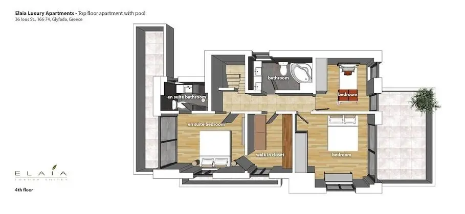 Olive - Top Floor Apartment