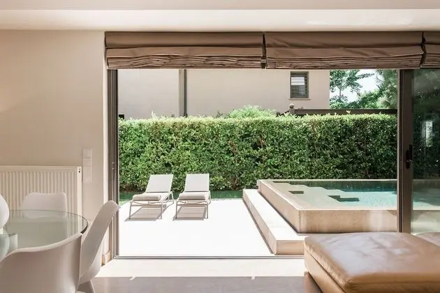 Oregano - Elaia Luxury Ground Floor Apartment with Private Pool and Gym