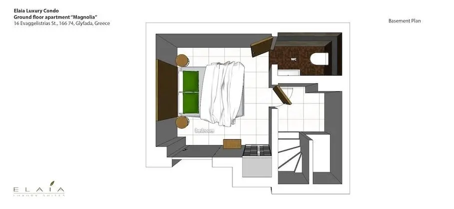 Magnolia - Elaia Luxury Ground Floor Condo with Private Pool and Garden