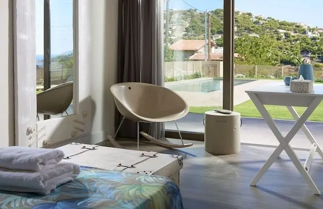 Lavender - Elaia Luxury Ground Floor Suite with Private Pool and Garden