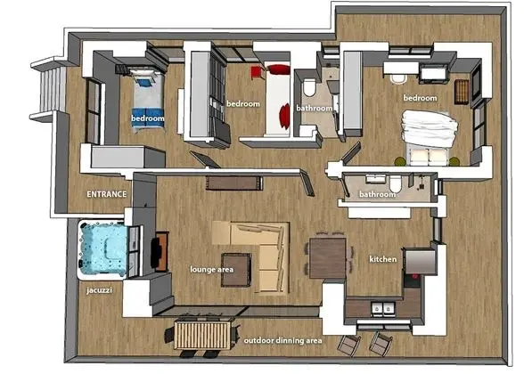 Rosemary - Elaia Luxury Top Floor Suite with Sea View